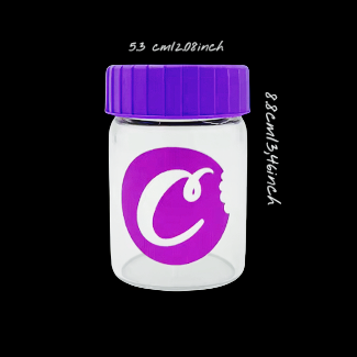 Frasco Hermético LED para Cannabis