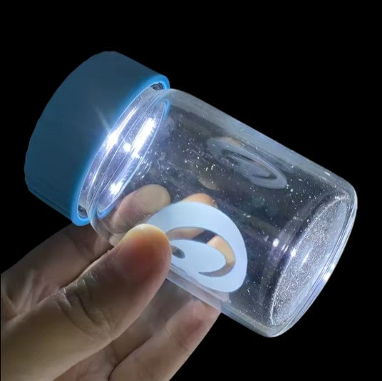 Frasco Hermético LED para Cannabis
